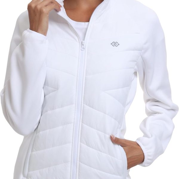 MoFiz Women Lightweight Insulated Hiking Jacket Fleece image 1