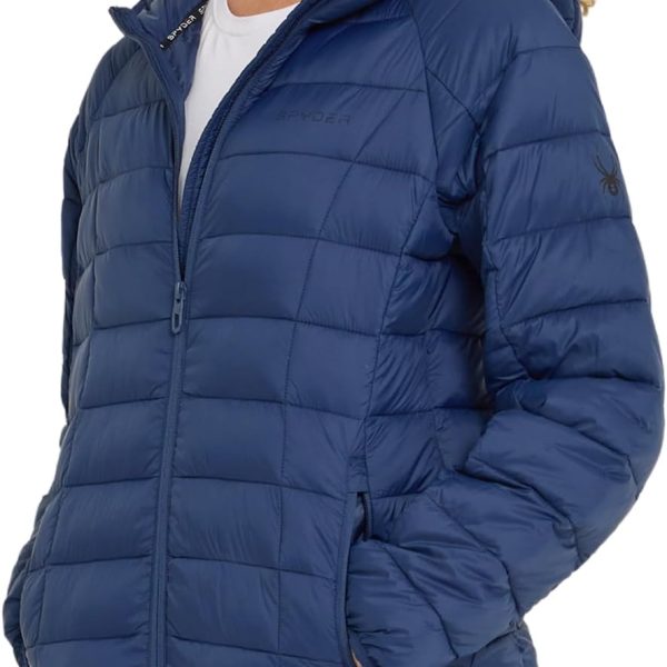 Packable Puffer Jacket with Hood, Quilted Winter Puffer image 1